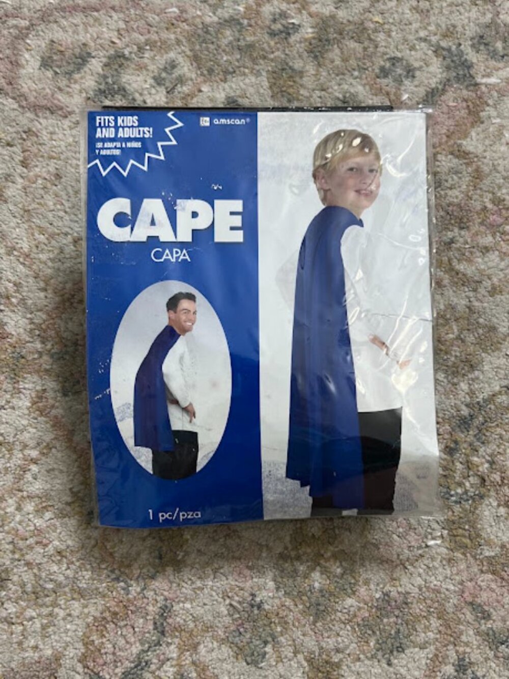 Amscan Blue Costume Cape